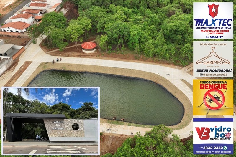 PARQUE DA MATINHA REABRE DIA 4 DE MAIO COM NOVO SISTEMA DE SEGURANÇA E ILUMINAÇÃO MODERNA