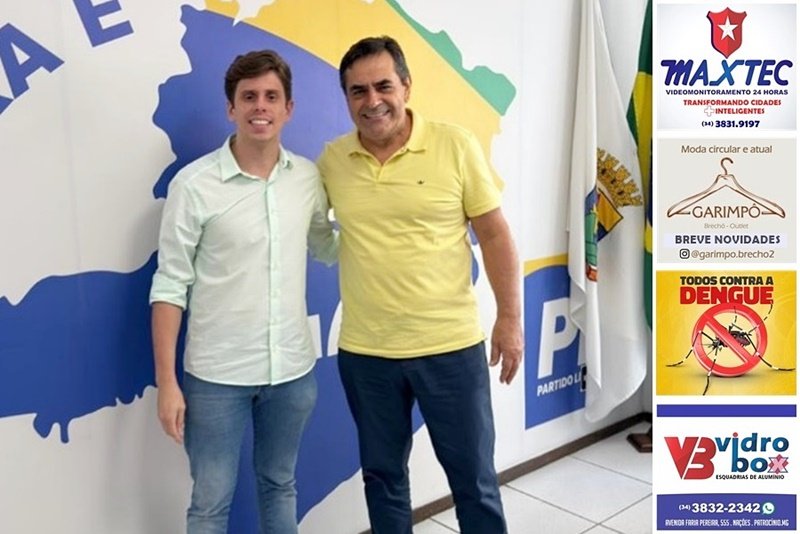 PEDRINHO BOM NEGÓCIO SE FILIA AO PL E DÁ OS PRIMEIROS PASSOS EM BUSCA DE UMA CADEIRA NA ALMG