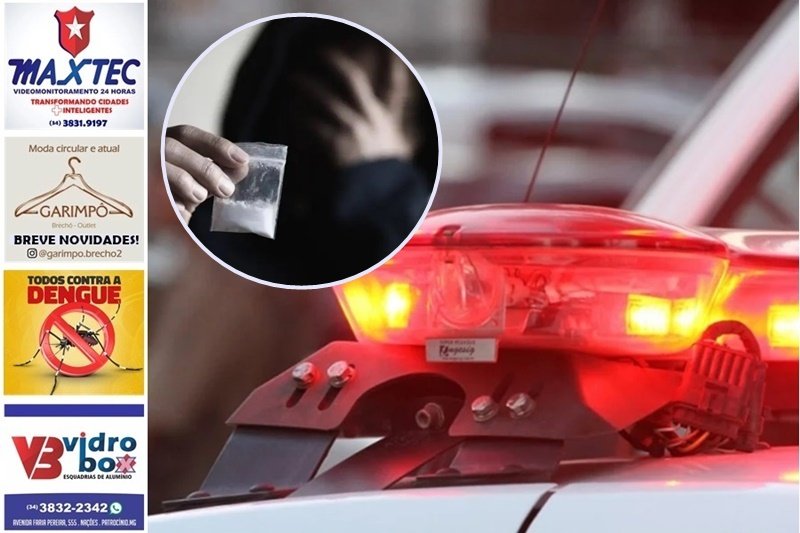 PM PRENDE 4 POR TRÁFICO DE DROGAS NO BAIRRO SANTA TEREZINHA, EM PATROCÍNIO