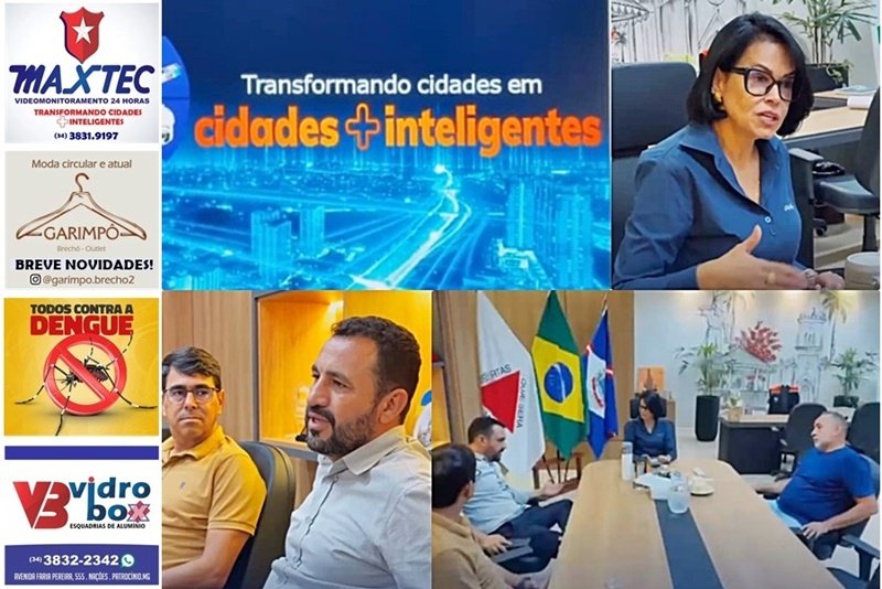 EMPRESÁRIO PATROCINENSE PARTICIPOU DE UMA CONVERSA QUE PODE MUDAR PATOS DE MINAS
