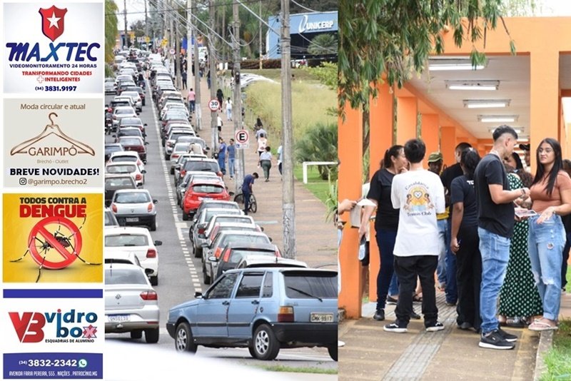 PROCESSO SELETIVO PARA ACS E ACE É REALIZADO COM SUCESSO EM PATROCÍNIO