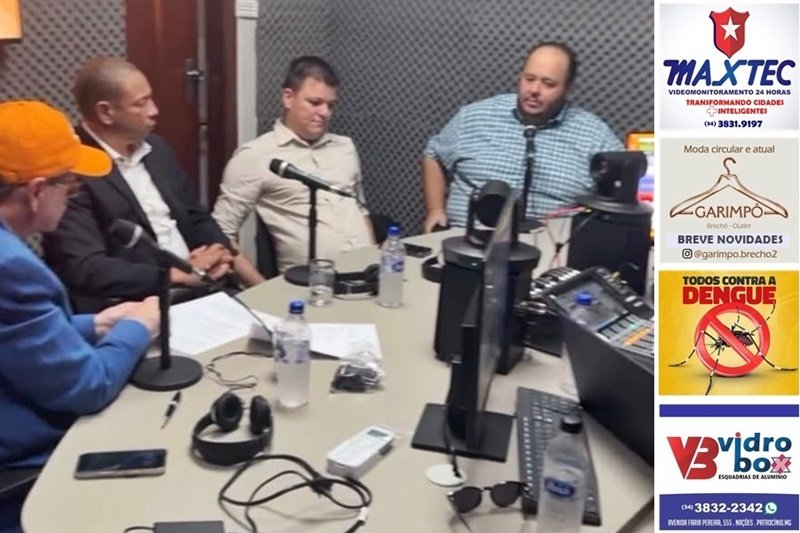MAMAZÃO CONFIRMA PRÉ-CANDIDATURA A FEDERAL DURANTE PROGRAMA DE RÁDIO COM EDUARDO CUNHA