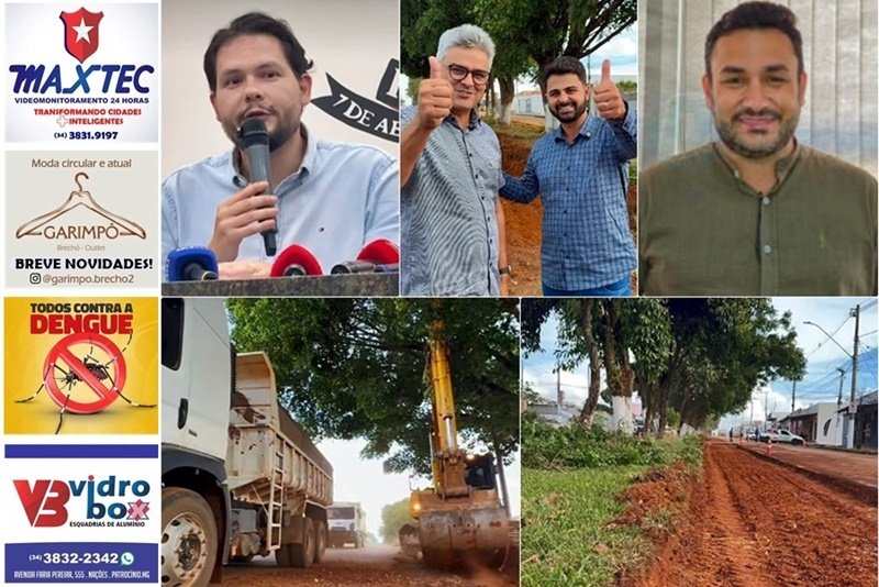 MOBILIDADE URBANA: SEMOP INICIA ALARGAMENTO DAS AVENIDAS CEREJEIRAS E BÁLSAMOS NO MORADA NOVA