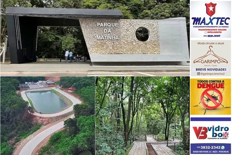 COM ILUMINAÇÃO E SISTEMA DE MONITORAMENTO, PARQUE DA MATINHA SERÁ REABERTO NA SEGUNDA, 4