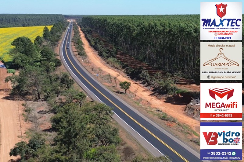 DUPLICAÇÃO DA BR-365 ENTRE UBERLÂNDIA E PATROCÍNIO TÊM INÍCIO; PROJETO PREVÊ 46,4 KM DE PISTA DUPLA