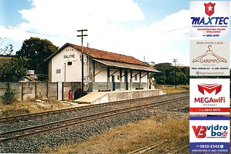 A CHEGADA DA FERROVIA TRANSFORMOU BARREIRO NO ATUAL DISTRITO DE SALITRE DE MINAS