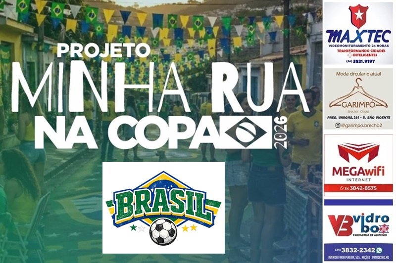 MINHA RUA NA COPA: VOTAÇÃO POPULAR PARA O CONCURSO DE CRIATIVIDADE URBANA COMEÇA HOJE, 26