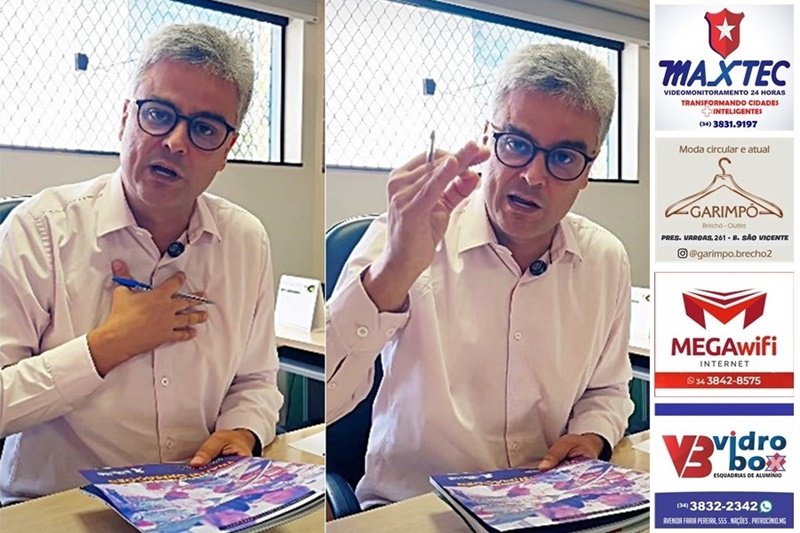 THIAGO MALAGOLI DESTACA AÇÕES DA PREFEITURA E ANUNCIA NOVAS OBRAS EM PATROCÍNIO
