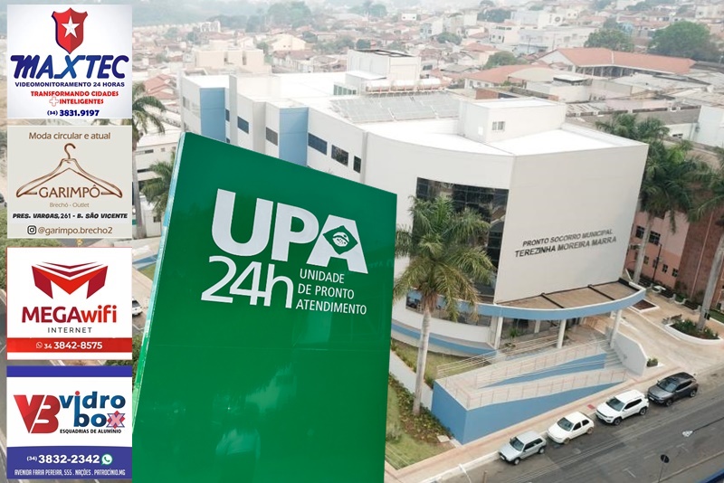 PADRONIZAÇÃO EXIGIDA PELO MINISTÉRIO DA SAÚDE MOTIVA MUDANÇAS NA FACHADA DO EX-PRONTO SOCORRO, AGORA UPA 24 HORAS