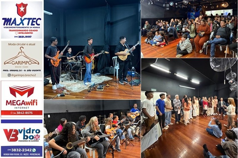 DIA MUNDIAL DO ROCK É CELEBRADO COM TALENTO, EMOÇÃO E CASA CHEIA NO CEU DAS ARTES EM PATROCÍNIO