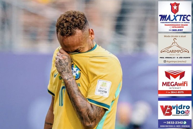APÓS DERROTA DO BRASIL PARA A NORUEGA, NEYMAR JR ANUNCIA APOSENTADORIA DA SELEÇÃO: “AGORA ACABOU!”