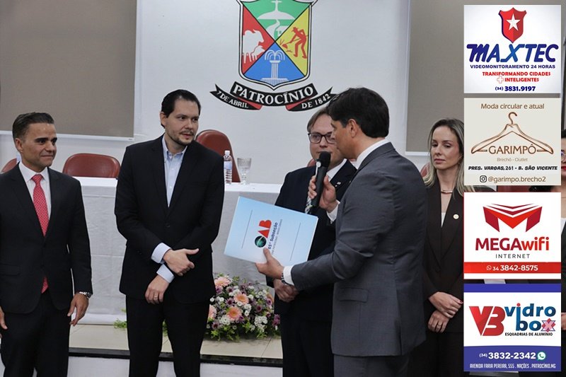 SOLENIDADE OFICIALIZA DOAÇÃO DE IMÓVEL DESTINADO A FUTURA SEDE DA OAB PATROCÍNIO