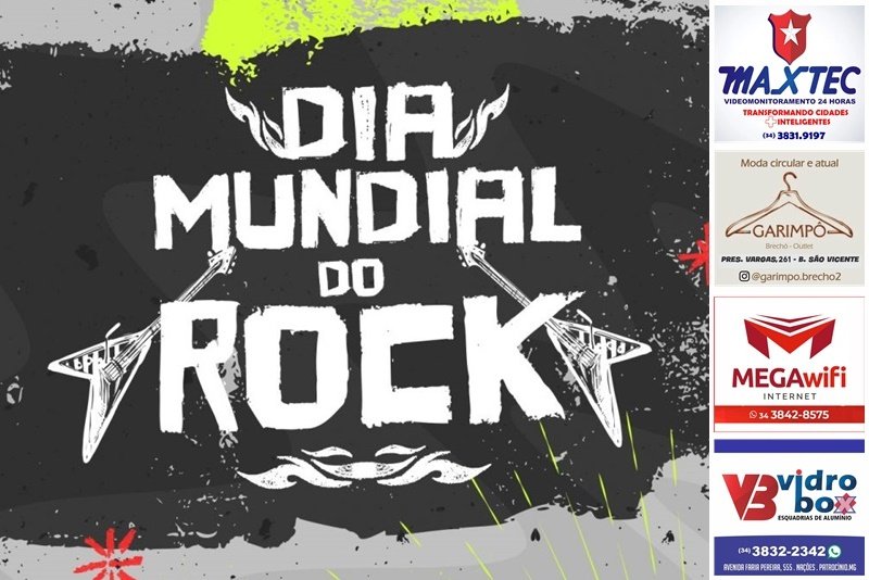 CEU DAS ARTES E CONSERVATÓRIO MUNICIPAL VÃO CELEBRAR O DIA MUNDIAL DO ROCK EM PATROCÍNIO