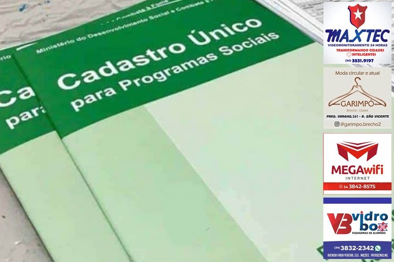 PREFEITURA ALERTA PARA ATUALIZAÇÃO DO CADASTRO ÚNICO PARA ACESSO A PROGRAMAS SOCIAIS