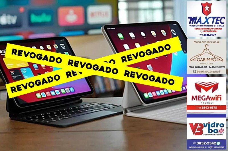CÂMARA DE PATROCÍNIO REVOGA LICITAÇÃO PARA COMPRA DE TABLETS, MAS PREVÊ REPUBLICAÇÃO DO EDITAL