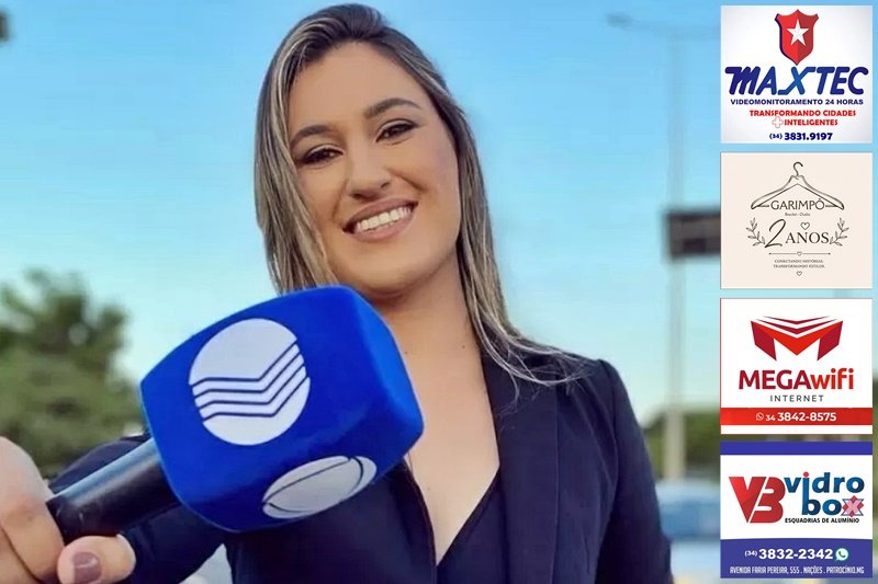 DE FÉRIAS EM PATROCÍNIO, MARINA CAIXETA LEVA EXPERIÊNCIA DA RECORD NACIONAL AO GRUPO DIFUSORA