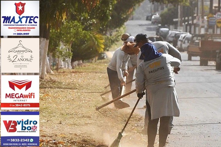 MUTIRÃO NO BAIRRO SERRA NEGRA É O PONTAPÉ INICIAL PARA NOVAS AÇÕES DE LIMPEZA URBANA EM PATROCÍNIO
