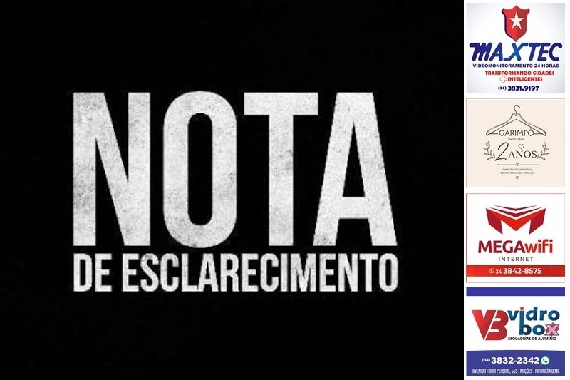 EM NOTA, PREFEITURA DE PATROCÍNIO AFIRMA ESTAR BUSCANDO ESCLARECIMENTOS SOBRE A MORTE DE MÃE E FILHA NA SANTA CASA