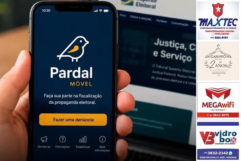 APLICATIVO PARDAL MÓVEL ESTÁ DISPONÍVEL PARA DENÚNCIAS DE PROPAGANDA ELEITORAL IRREGULAR