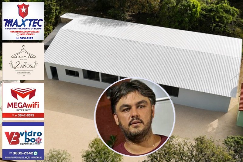 COMUNIDADE DE LAJINHA GANHA NOVO ESPAÇO DE CONVIVÊNCIA EM HOMENAGEM A MARCELO OLIVEIRA MALAGOLI
