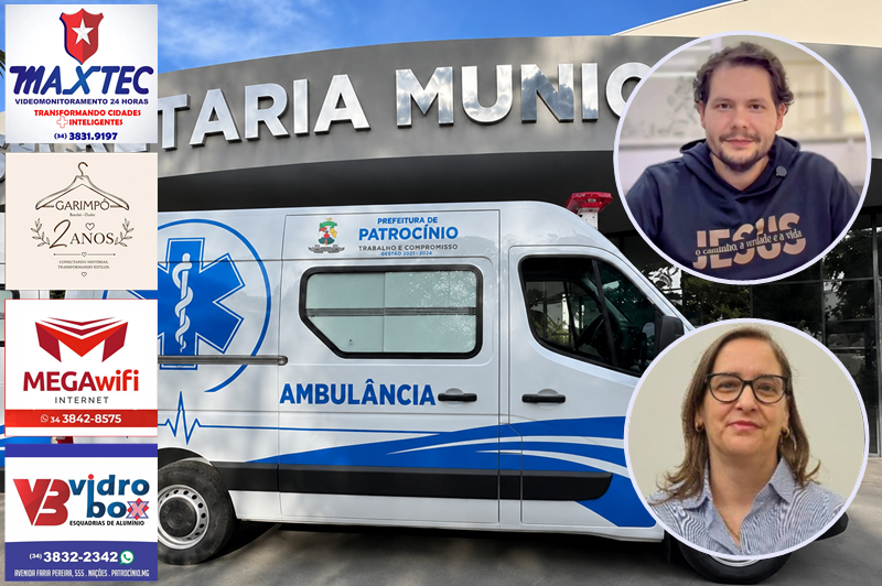PATROCÍNIO AMPLIA TRANSPORTE DE PACIENTES COM 6 NOVAS AMBULÂNCIAS E 9 VEÍCULOS VIRTUS PARA O TFD