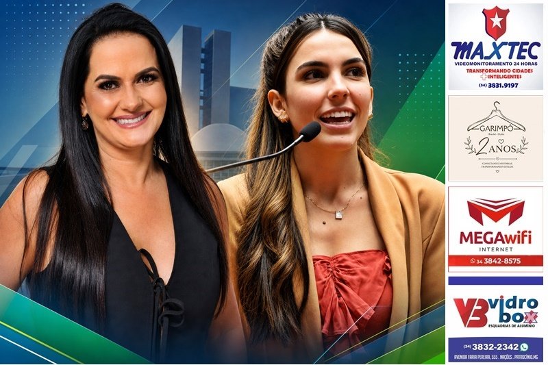 MARIA CLARA E HELEN SOARES: PRIMEIRAS CANDIDATURAS DE PATROCÍNIO JÁ APARECEM NO SISTEMA DO TSE