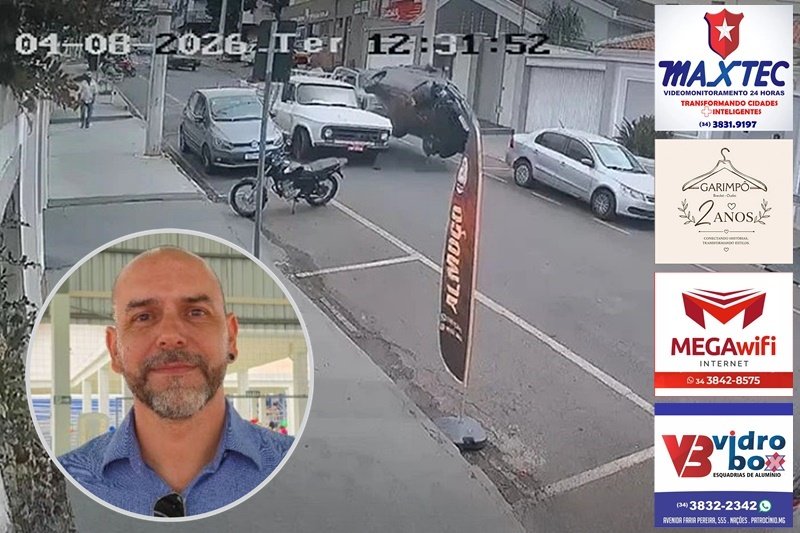 ACIDENTE ENVOLVENDO SECRETÁRIO DE URBANISMO DEIXA VEÍCULO DESTRUÍDO; VÍTIMAS SOFRERAM APENAS FERIMENTOS LEVES