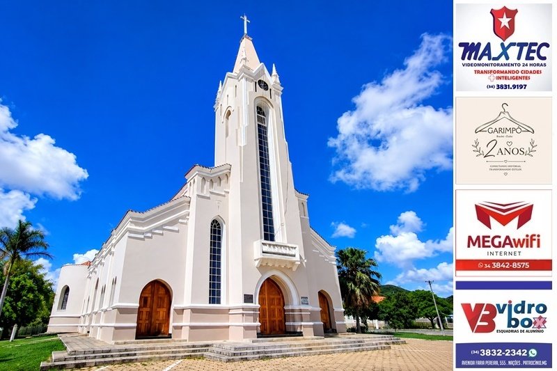 FESTA DA PADROEIRA DA CIDADE, N. SRA. DO PATROCÍNIO, COMEÇA DIA 27 DE AGOSTO, NA PRAÇA DA MATRIZ