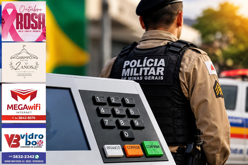 ELEIÇÕES 2026: PM COLOCA TODO O EFETIVO NAS RUAS E ALERTA PARA BOCA DE URNA