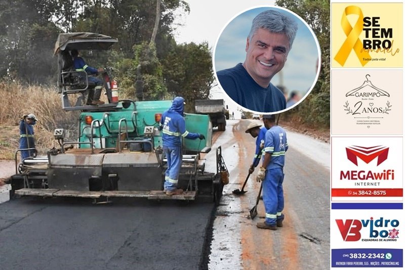 SOB O COMANDO DE THIAGO MALAGOLI, SEMOP AMPLIA FRENTES DE TRABALHO E TRANSFORMA A INFRAESTRUTURA URBANA E RURAL DE PATROCÍNIO