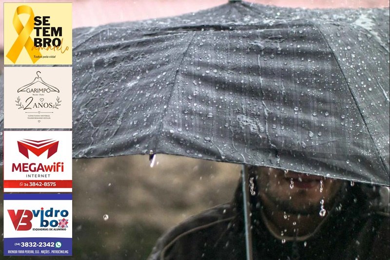 FRENTE FRIA AUMENTA RISCOS DE TEMPORAIS NO ALTO PARANAÍBA; PATROCÍNIO ENTRA EM ALERTA