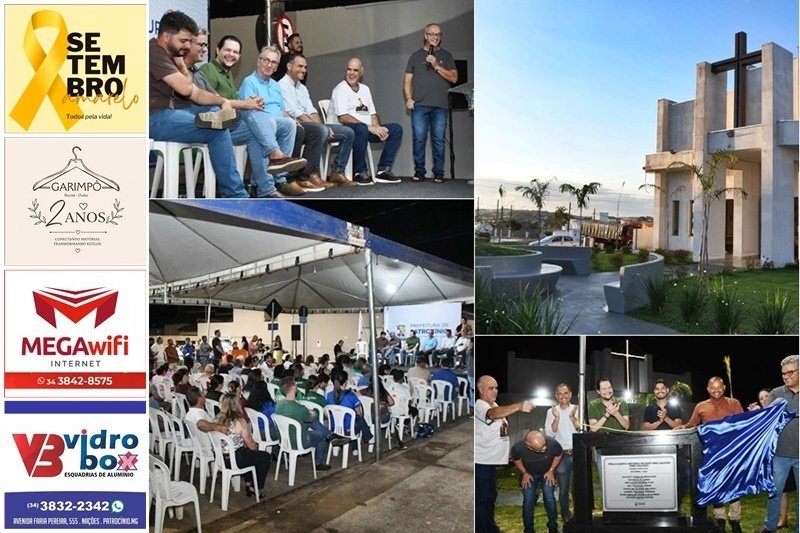 GOVERNO MUNICIPAL INAUGURA PRAÇA SANTO ANTÔNIO DE SANT’ANA GALVÃO NO BAIRRO DONA DIVA