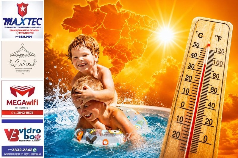 CEMADEN ALERTA: BRASIL PODE TER PELO MENOS SEIS ONDAS DE CALOR ATÉ O FINAL DO ANO