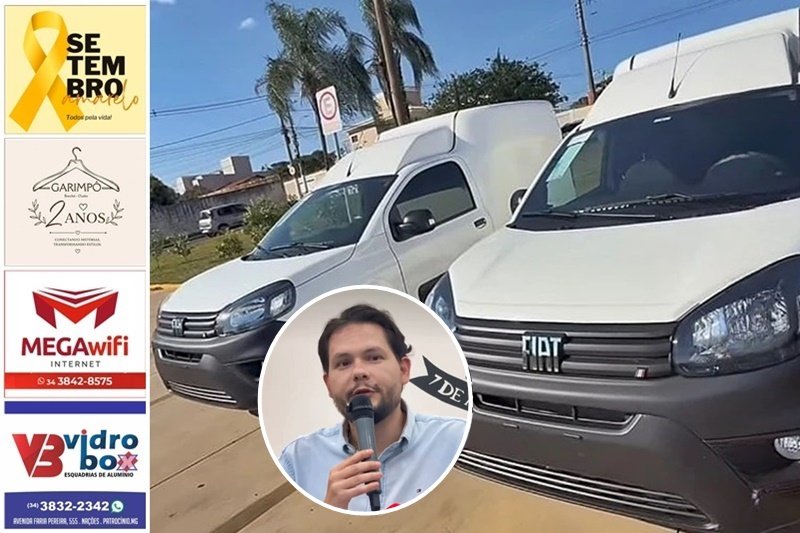 EDUCAÇÃO RECEBE DOIS NOVOS VEÍCULOS PARA REFORÇAR SERVIÇOS DA REDE MUNICIPAL DE ENSINO
