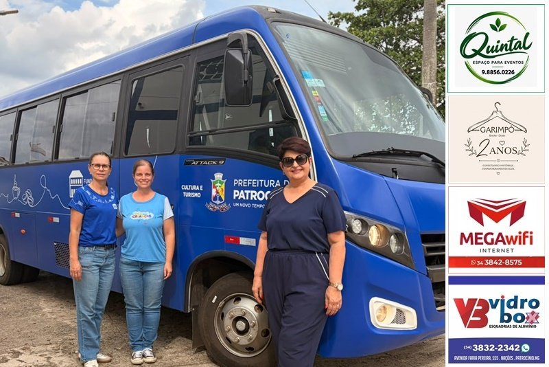 PATROCÍNIO GANHA MICRO-ÔNIBUS PARA TRANSPORTE DE ARTISTAS E GRUPOS CULTURAIS