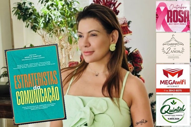 PATROCINENSE RIV MELO É COAUTORA DE LIVRO SOBRE COMUNICAÇÃO QUE SERÁ LANÇADO EM SÃO PAULO