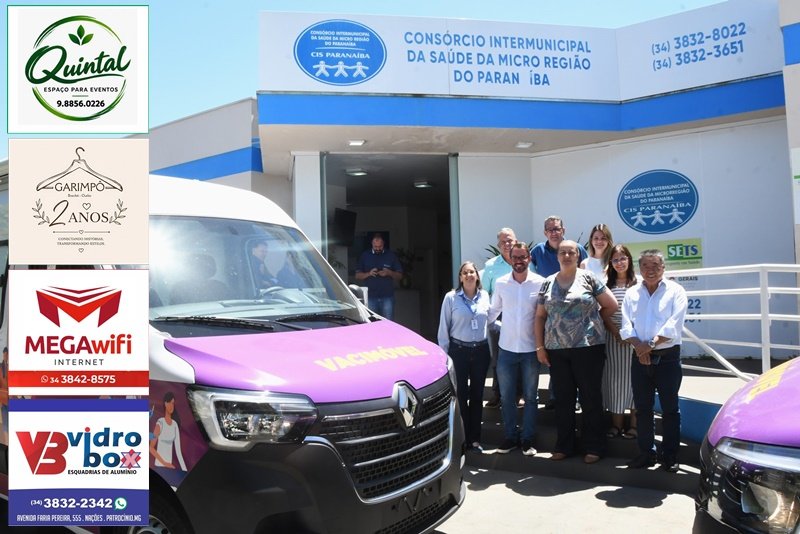 CIS PARANAÍBA RECEBE 2 NOVOS VACIMÓVEIS AMPLIANDO ACESSO À VACINAÇÃO NOS MUNICÍPIOS CONSORCIADOS