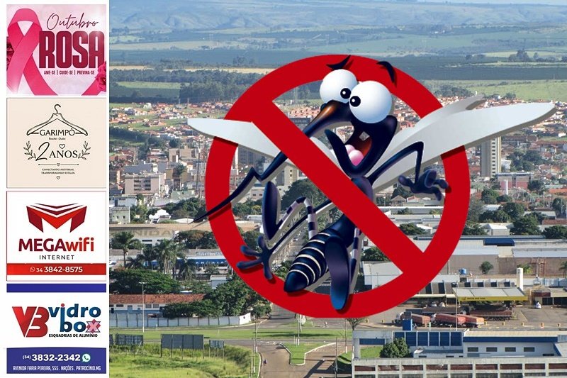 VIGILÂNCIA SANITÁRIA ADVERTE; CHUVA + CALOR ACENDE ALERTA PARA RISCO DE DENGUE EM PATROCÍNIO