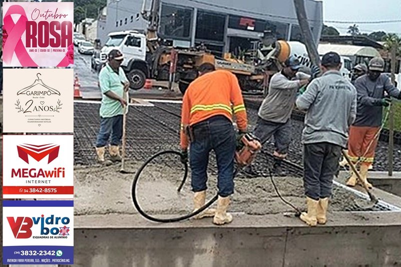 SEMOP MANTÉM DIVERSAS FRENTES DE SERVIÇO EM ANDAMENTO EM DIFERENTES PONTOS DE PATROCÍNIO