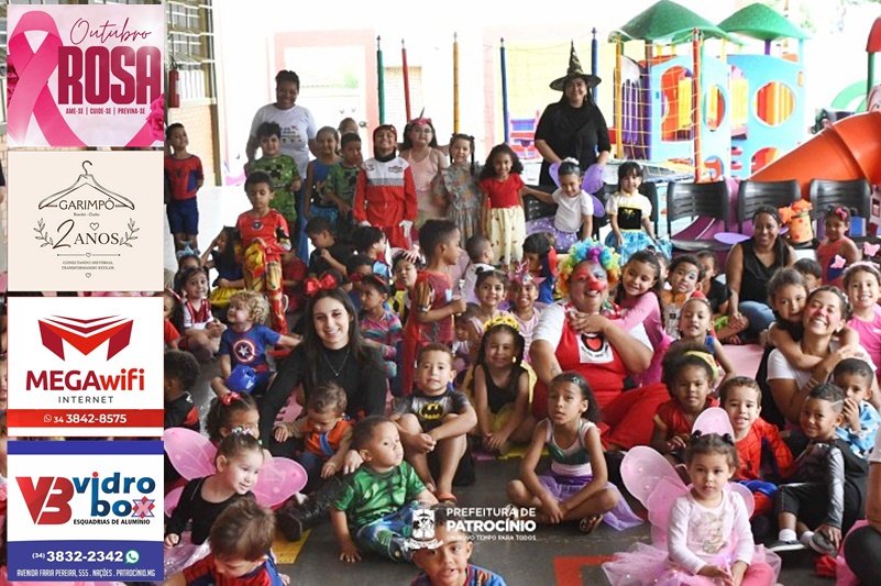 SEMANA DA CRIANÇA MOVIMENTA ESCOLAS E CENTROS DE EDUCAÇÃO INFANTIL DA REDE MUNICIPAL EM PATROCÍNIO