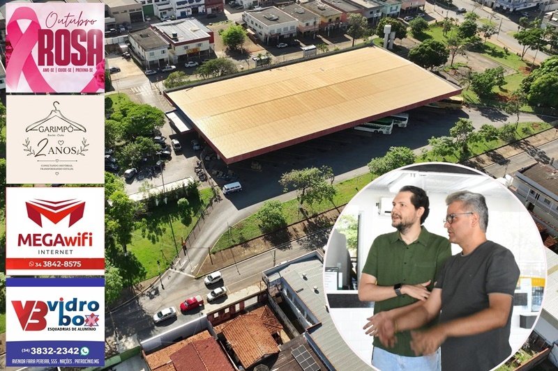 TERMINAL RODOVIÁRIO PASSA POR REVITALIZAÇÃO E TERÁ NOVA ILUMINAÇÃO E VIDEOMONITORAMENTO 24 HORAS
