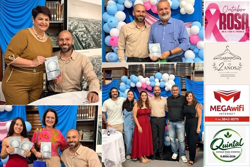ENTRE ACORDES E PALAVRAS: VANDERLEI MELO LANÇA ‘A LINHA DO HORIZONTE’ EM PATROCÍNIO